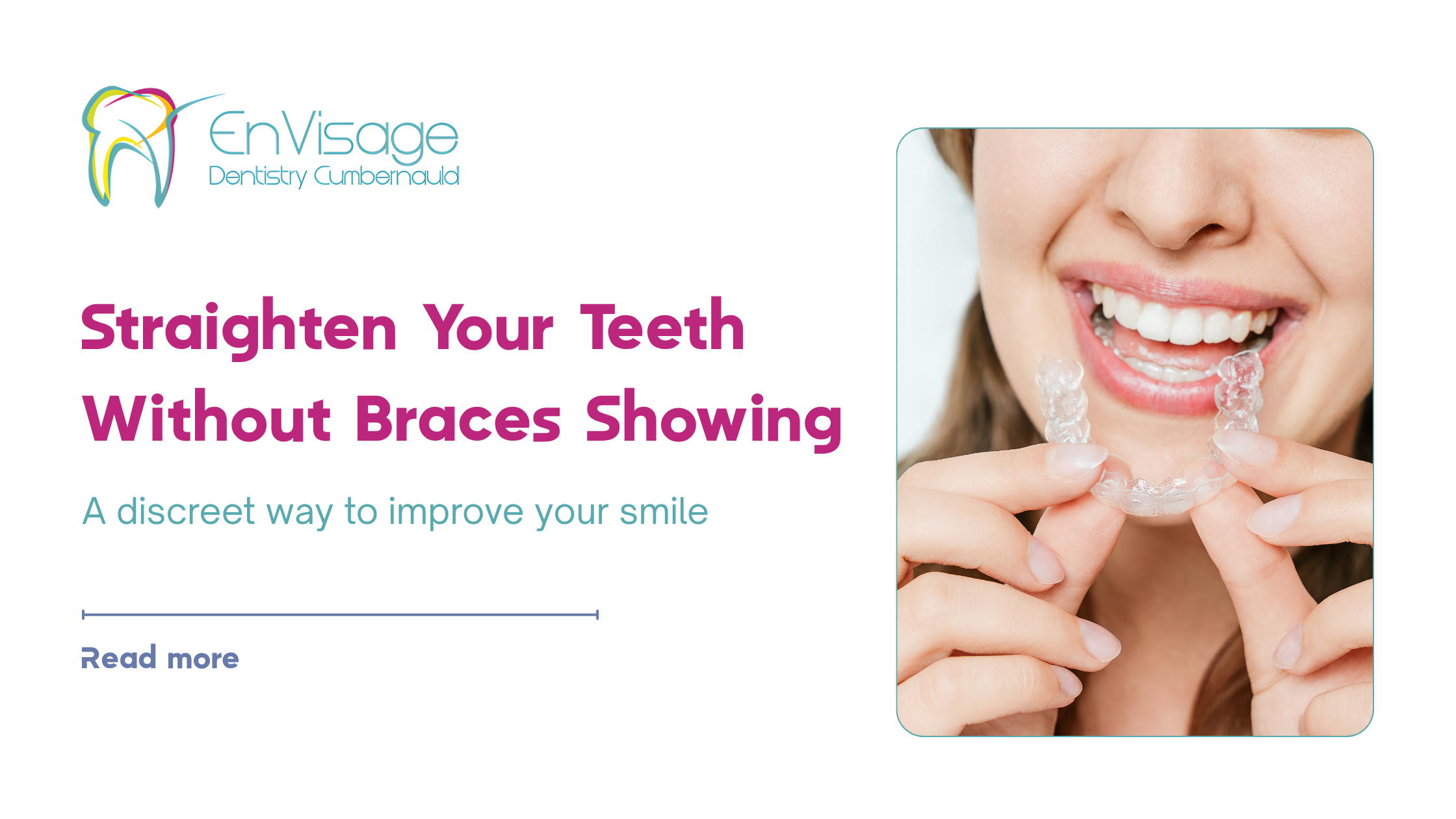 Can I Straighten My Teeth Without Braces Showing?